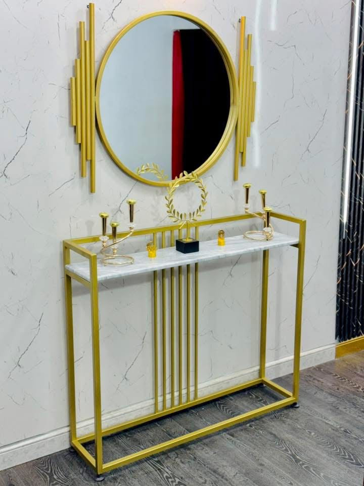 console avec miroir